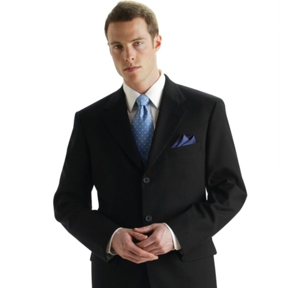 brooks brothers black suit